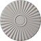 Ekena Millwork Shakuras Ceiling Medallion (For Canopies up to 5"), 19 3/4"OD x 1 3/8"P, Ultra Pure White CM20SHUWF - alternate 1